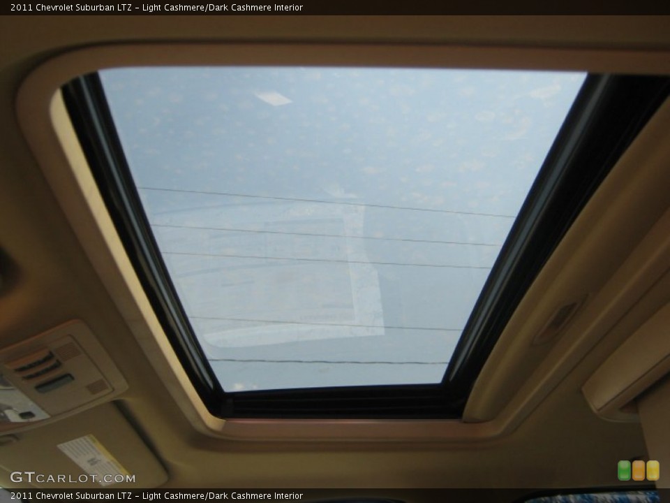 Light Cashmere/Dark Cashmere Interior Sunroof for the 2011 Chevrolet Suburban LTZ #51833845