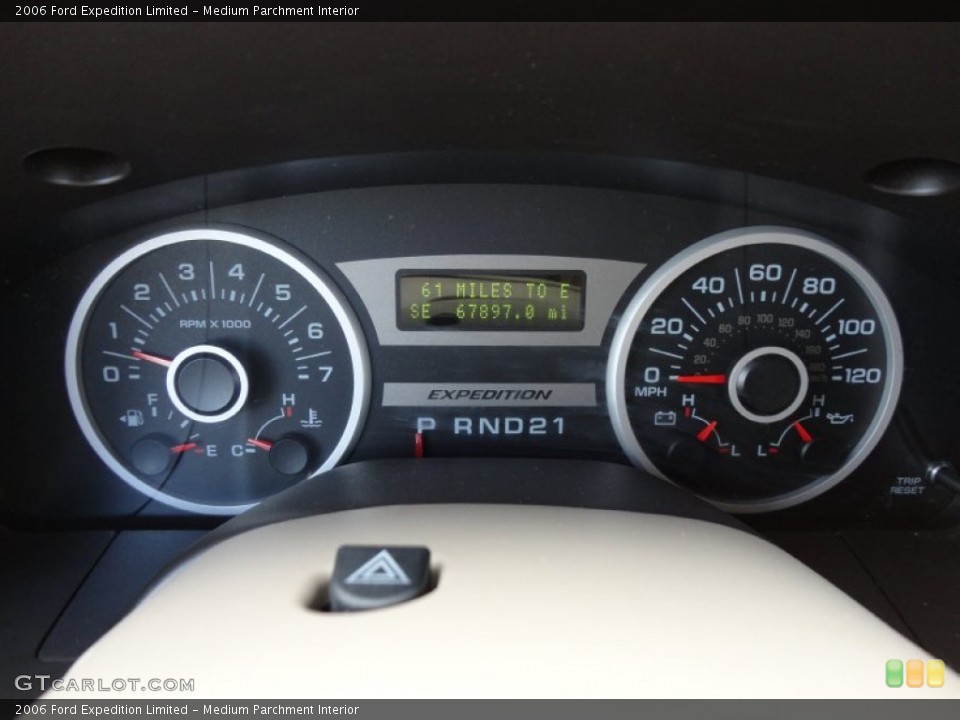 Medium Parchment Interior Gauges for the 2006 Ford Expedition Limited #51834829