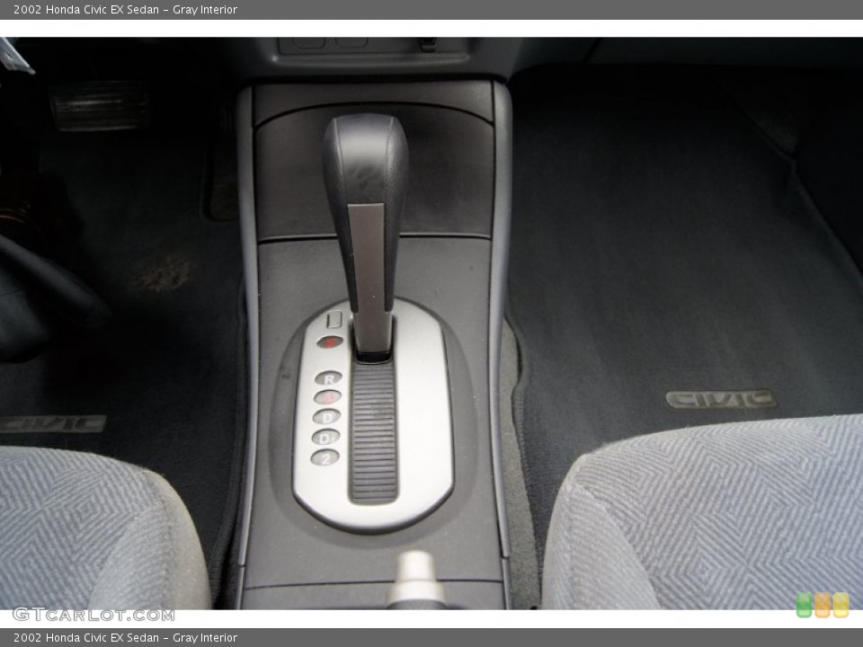Gray Interior Transmission for the 2002 Honda Civic EX Sedan #51836200