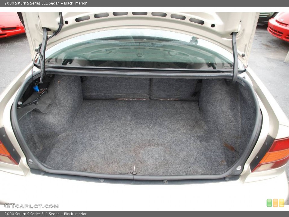 Black Interior Trunk for the 2000 Saturn S Series SL1 Sedan #51837250