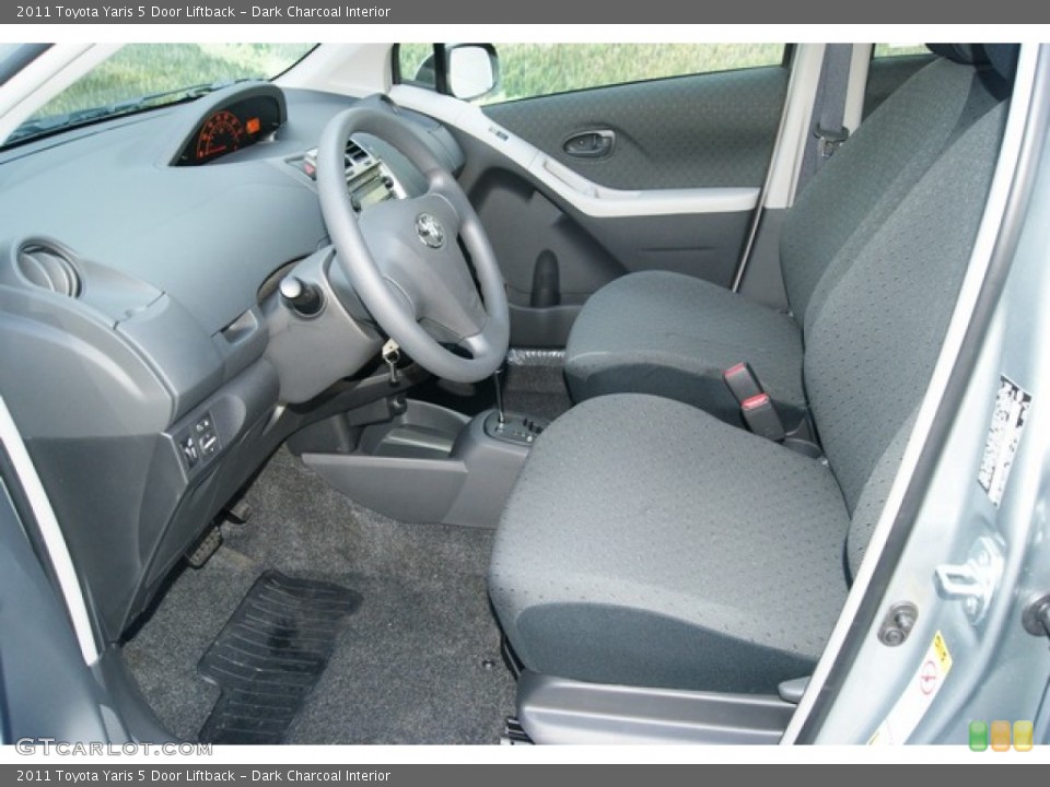 Dark Charcoal Interior Photo for the 2011 Toyota Yaris 5 Door Liftback #51839053