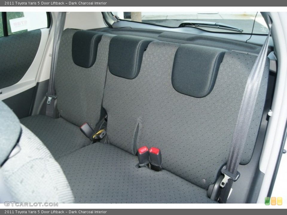 Dark Charcoal Interior Photo for the 2011 Toyota Yaris 5 Door Liftback #51839095