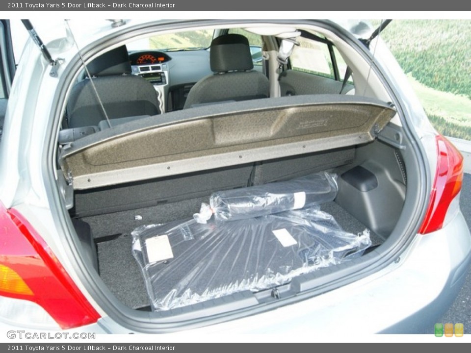 Dark Charcoal Interior Trunk for the 2011 Toyota Yaris 5 Door Liftback #51839113