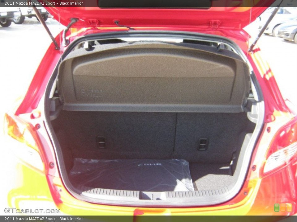 Black Interior Trunk for the 2011 Mazda MAZDA2 Sport #51839716