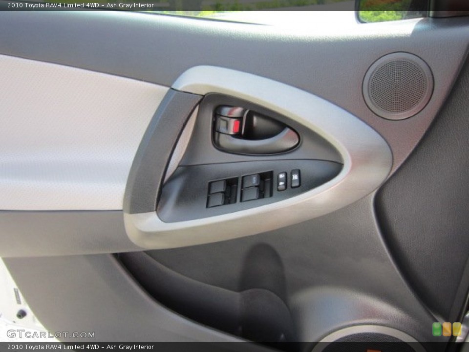 Ash Gray Interior Controls for the 2010 Toyota RAV4 Limited 4WD #51840283