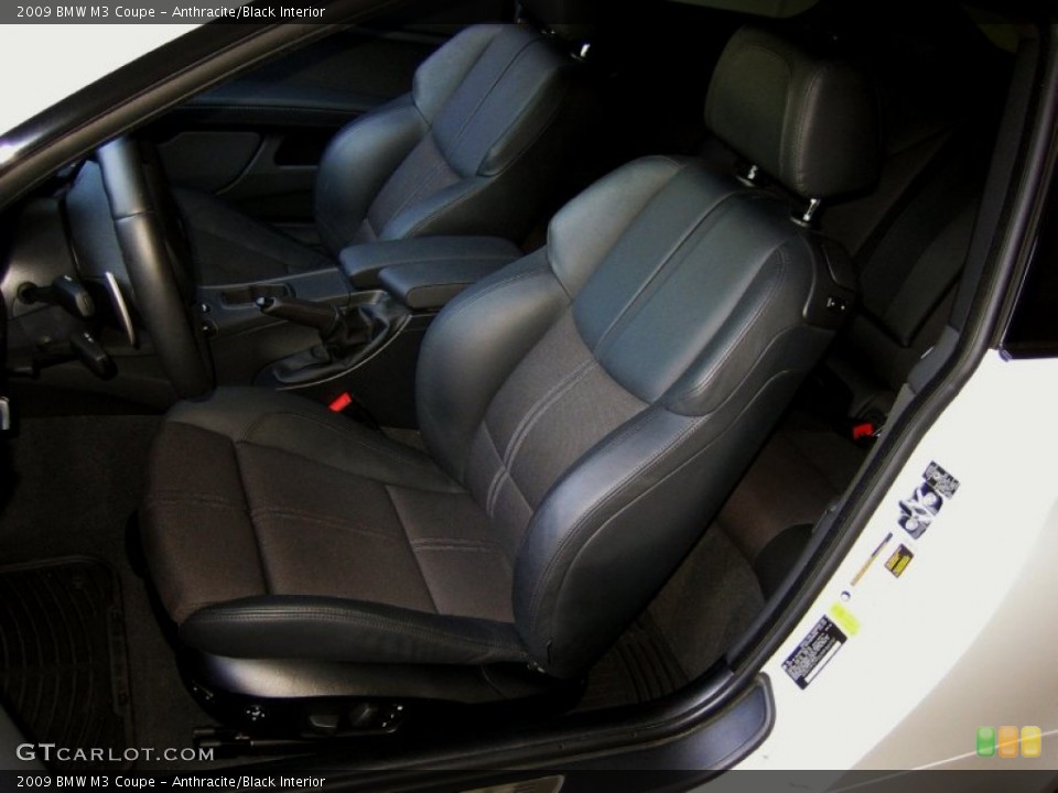 Anthracite/Black Interior Photo for the 2009 BMW M3 Coupe #51841096