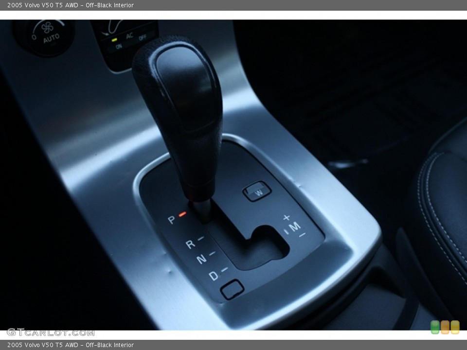 Off-Black Interior Transmission for the 2005 Volvo V50 T5 AWD #51842011
