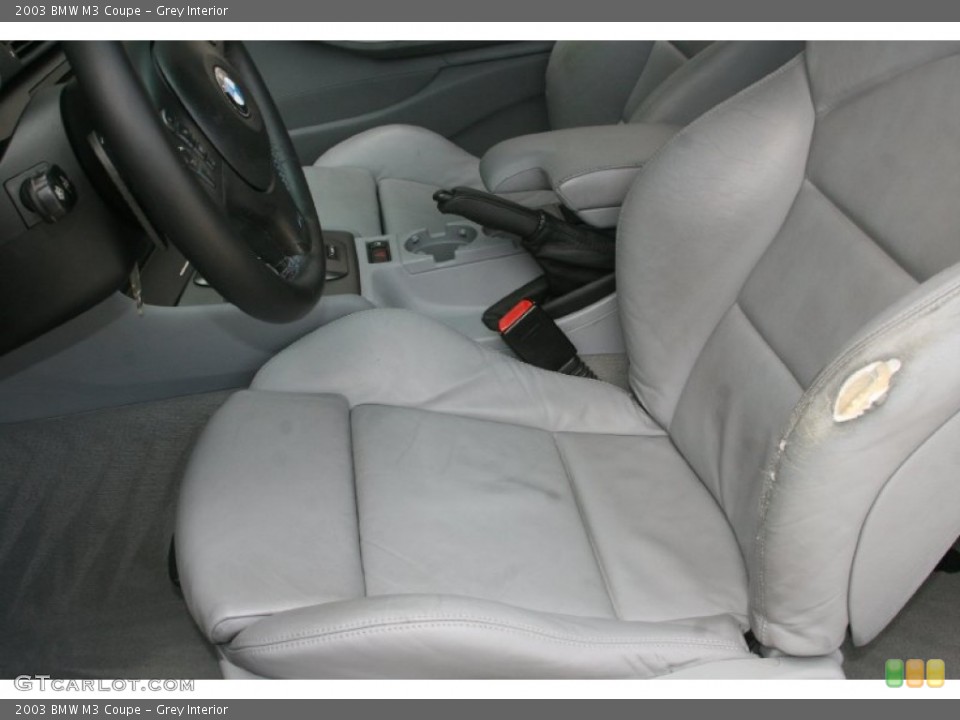 Grey Interior Photo for the 2003 BMW M3 Coupe #51844362