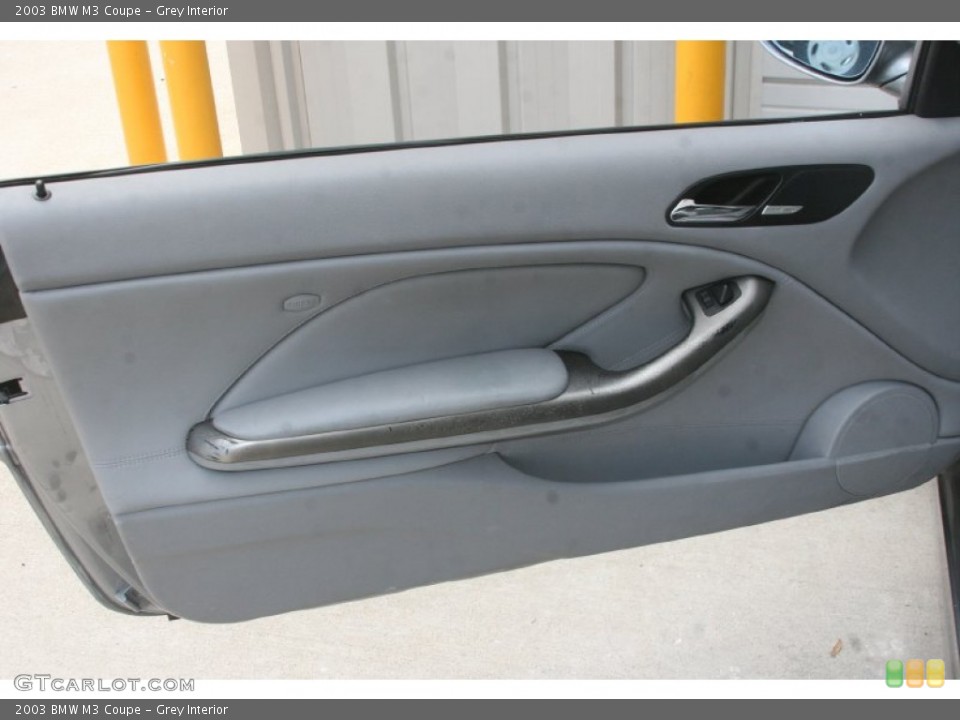 Grey Interior Door Panel for the 2003 BMW M3 Coupe #51844384