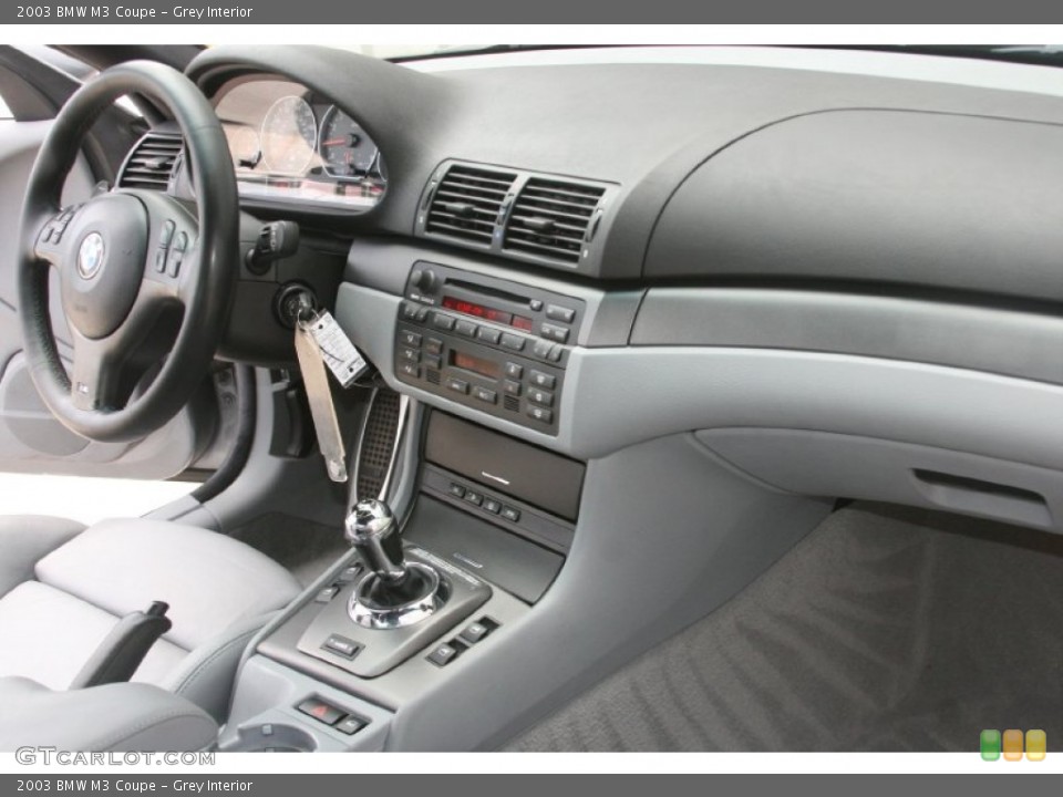 Grey Interior Dashboard for the 2003 BMW M3 Coupe #51844501