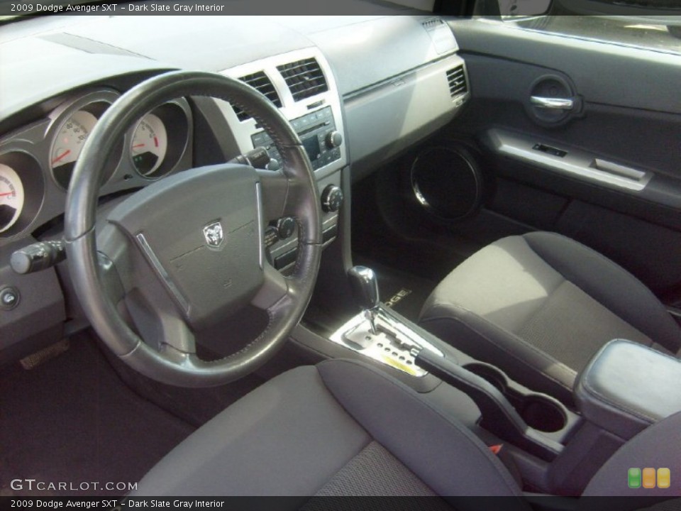 Dark Slate Gray Interior Prime Interior for the 2009 Dodge Avenger SXT #51844948