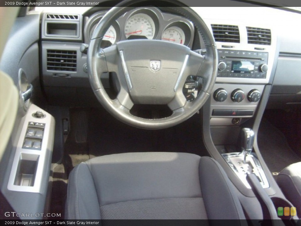 Dark Slate Gray Interior Dashboard for the 2009 Dodge Avenger SXT #51844975