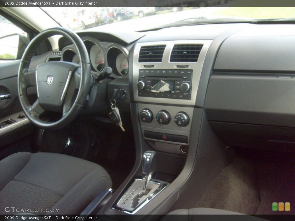 Dark Slate Gray Interior Dashboard for the 2009 Dodge Avenger SXT #51845011
