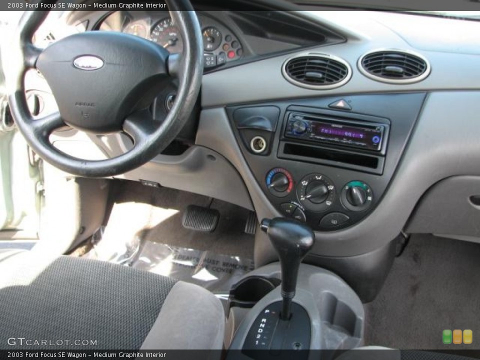 Medium Graphite Interior Dashboard for the 2003 Ford Focus SE Wagon #51845908