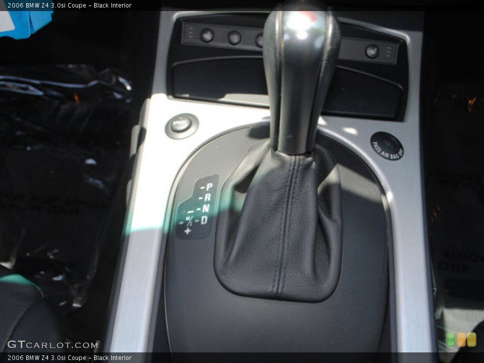 Black Interior Transmission for the 2006 BMW Z4 3.0si Coupe #51846766