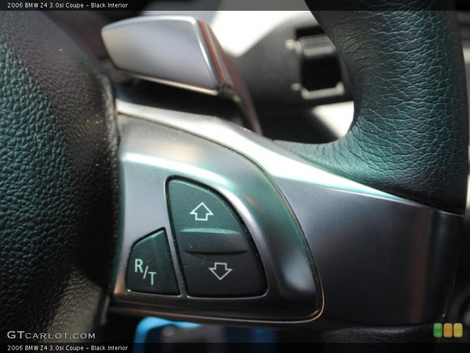 Black Interior Controls for the 2006 BMW Z4 3.0si Coupe #51846790