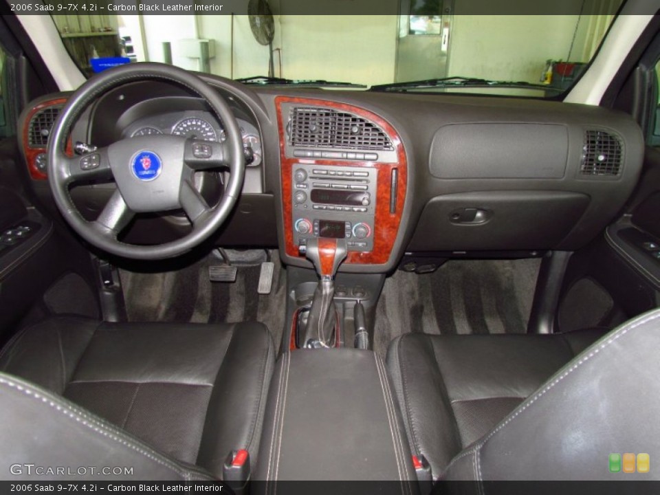 Carbon Black Leather Interior Dashboard for the 2006 Saab 9-7X 4.2i #51847231
