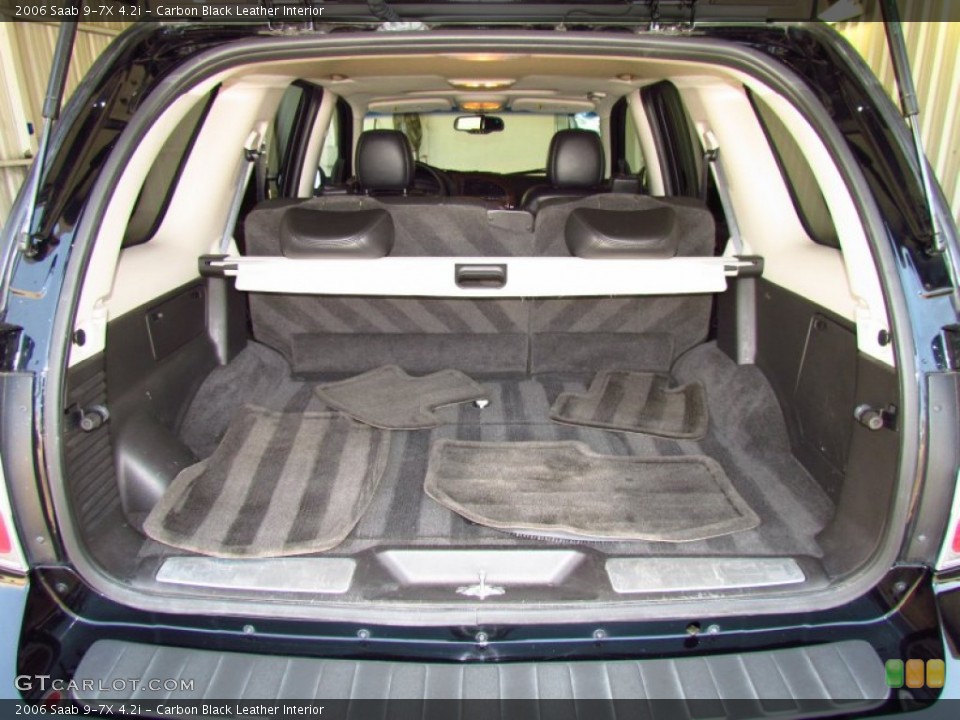 Carbon Black Leather Interior Trunk for the 2006 Saab 9-7X 4.2i #51847267