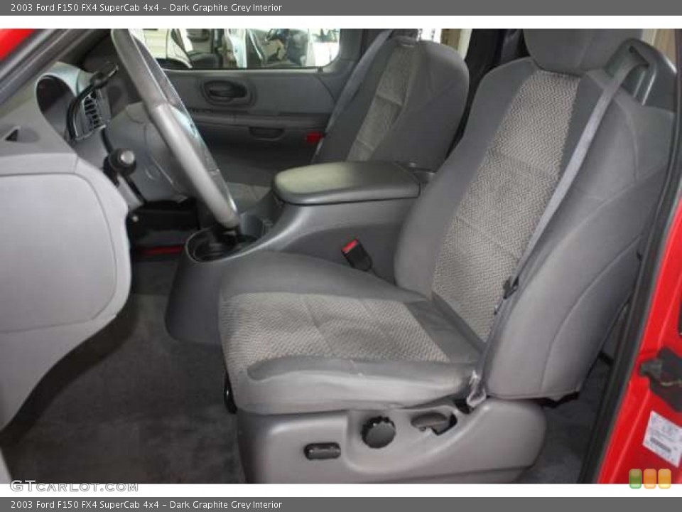 Dark Graphite Grey Interior Photo for the 2003 Ford F150 FX4 SuperCab 4x4 #51848771