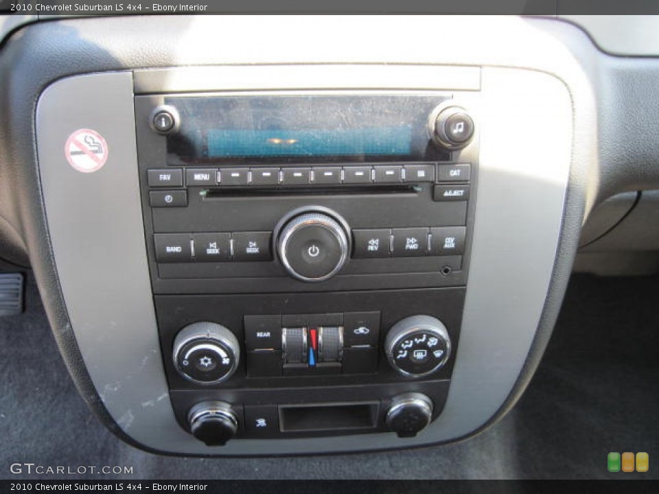 Ebony Interior Controls for the 2010 Chevrolet Suburban LS 4x4 #51848867