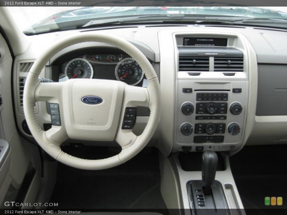 Stone Interior Dashboard for the 2012 Ford Escape XLT 4WD #51848927