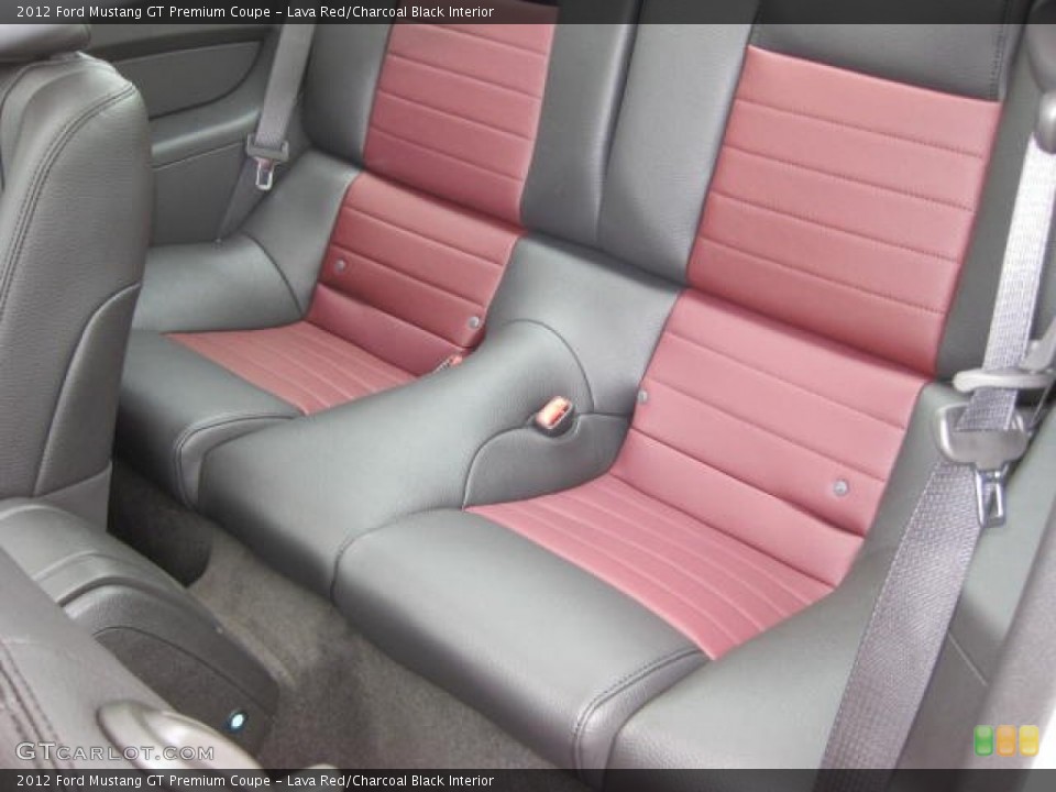 Lava Red/Charcoal Black Interior Photo for the 2012 Ford Mustang GT Premium Coupe #51849863
