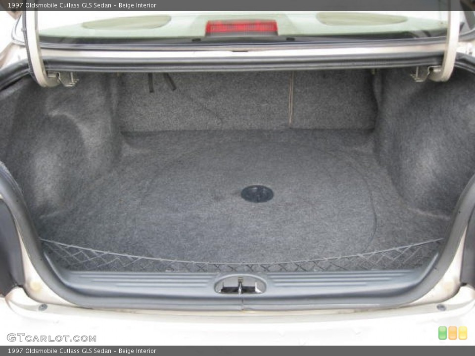 Beige Interior Trunk for the 1997 Oldsmobile Cutlass GLS Sedan #51850556