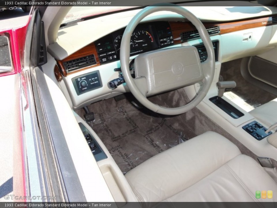Tan Interior Dashboard for the 1993 Cadillac Eldorado  #51850883