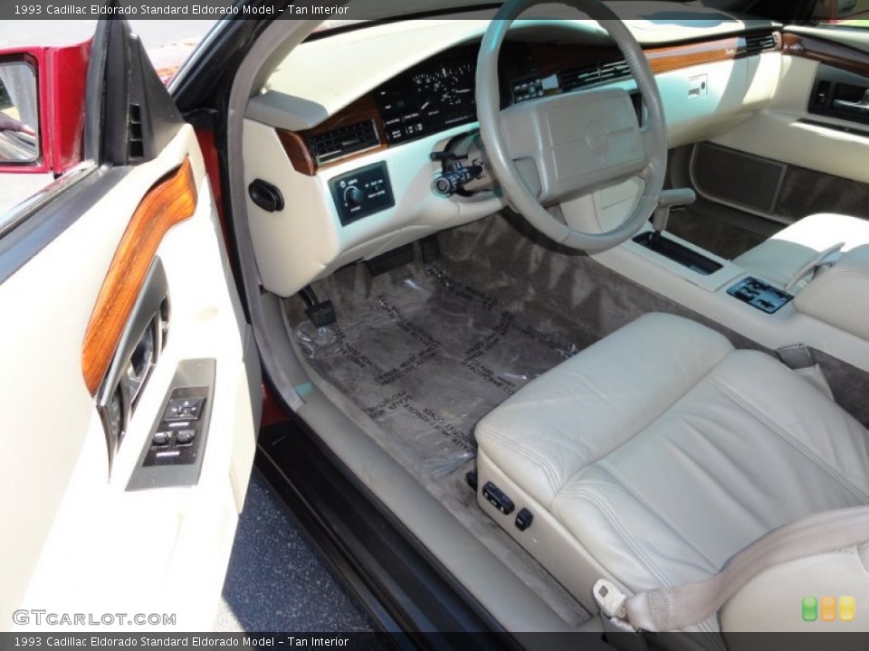 Tan Interior Photo for the 1993 Cadillac Eldorado  #51850904