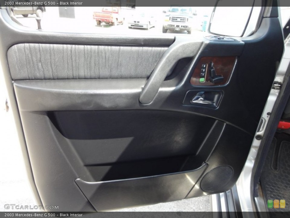 Black Interior Door Panel for the 2003 Mercedes-Benz G 500 #51850937