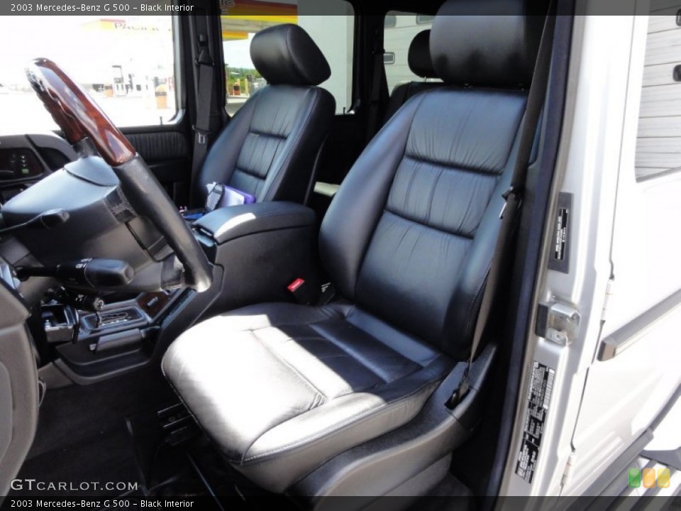 Black Interior Photo for the 2003 Mercedes-Benz G 500 #51850991