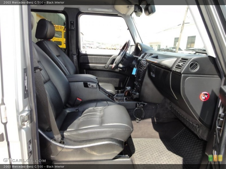Black Interior Photo for the 2003 Mercedes-Benz G 500 #51851033