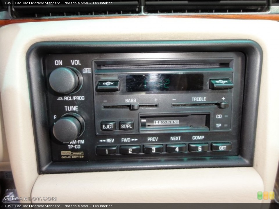 Tan Interior Controls for the 1993 Cadillac Eldorado  #51851093