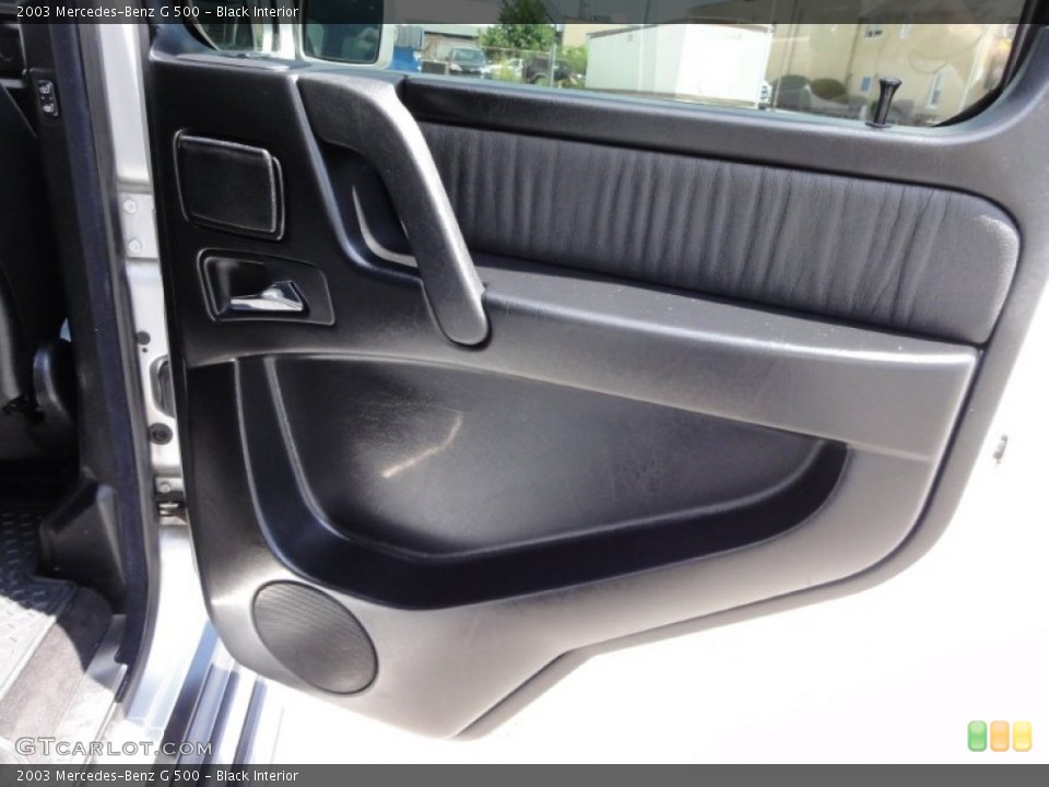 Black Interior Door Panel for the 2003 Mercedes-Benz G 500 #51851105