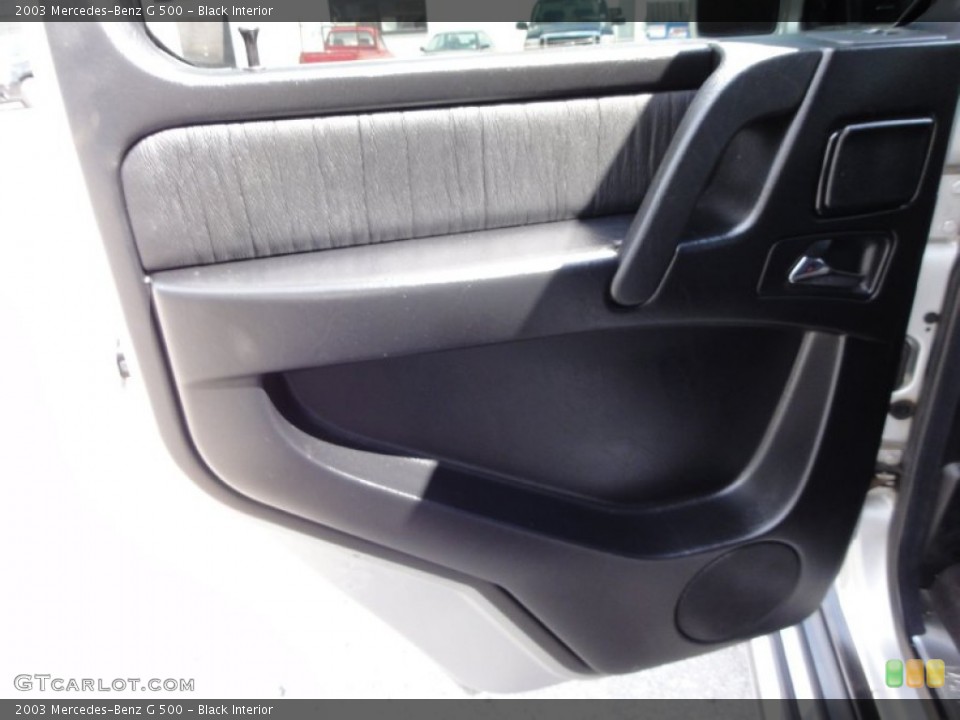Black Interior Door Panel for the 2003 Mercedes-Benz G 500 #51851126