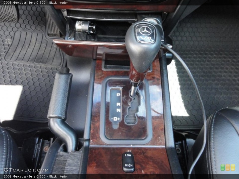 Black Interior Transmission for the 2003 Mercedes-Benz G 500 #51851369