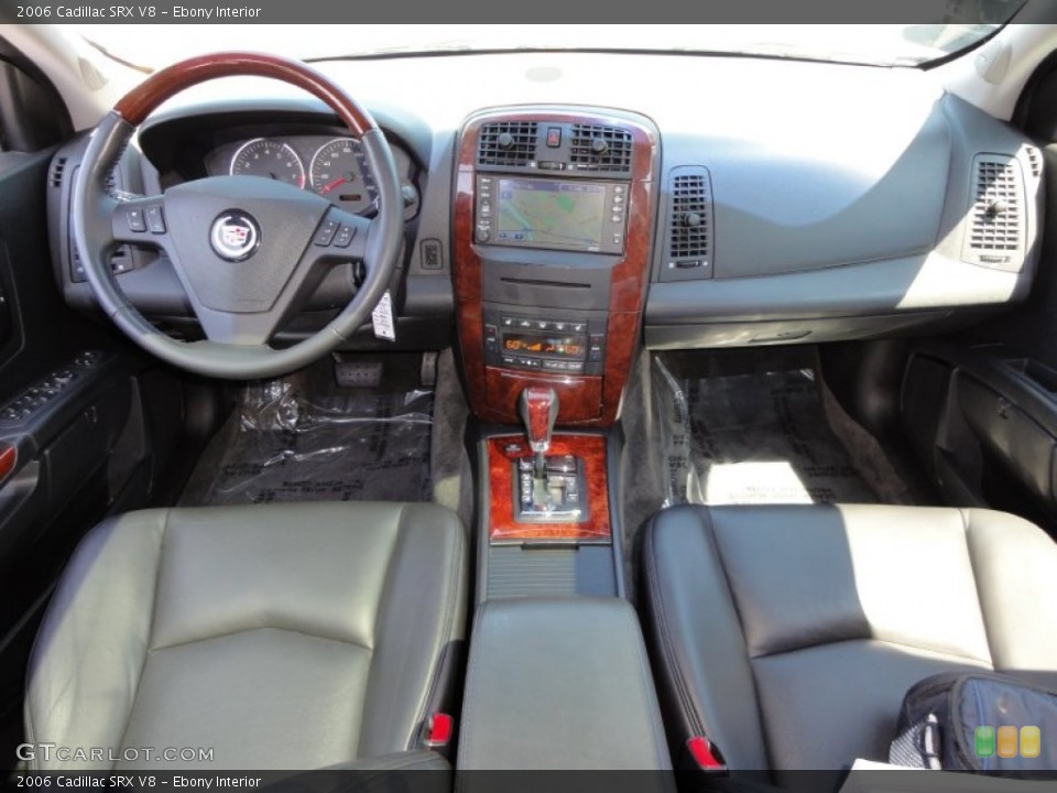 Ebony Interior Dashboard for the 2006 Cadillac SRX V8 #51852029