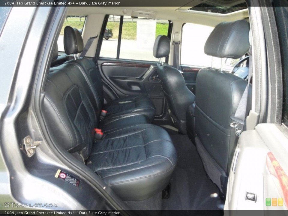 Dark Slate Gray Interior Photo for the 2004 Jeep Grand Cherokee Limited 4x4 #51854012
