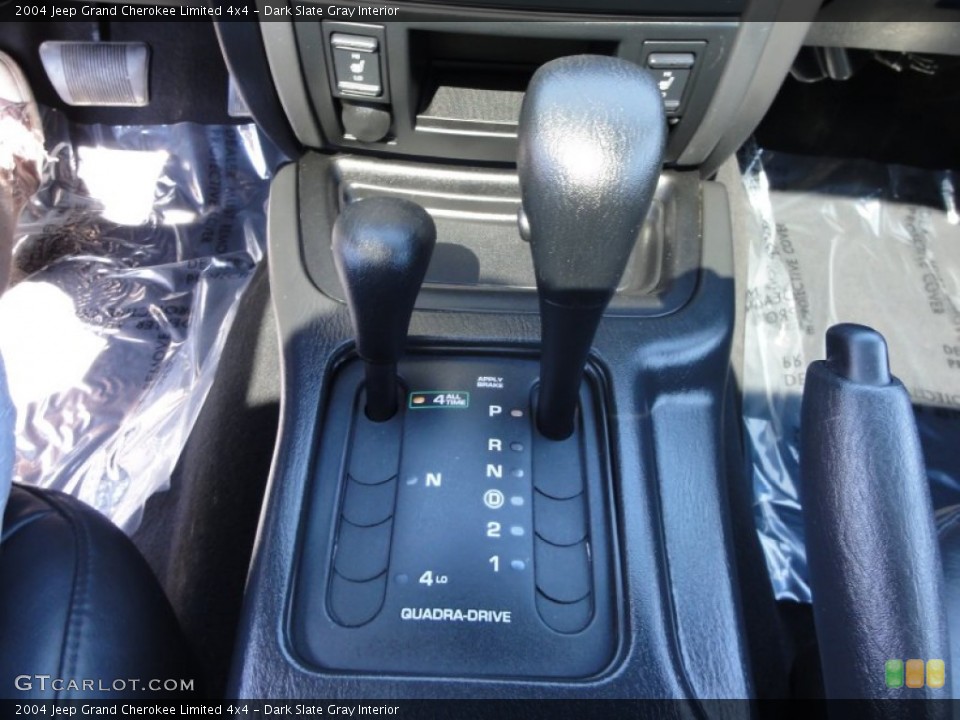 Dark Slate Gray Interior Transmission for the 2004 Jeep Grand Cherokee Limited 4x4 #51854132