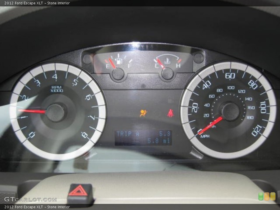 Stone Interior Gauges for the 2012 Ford Escape XLT #51854642
