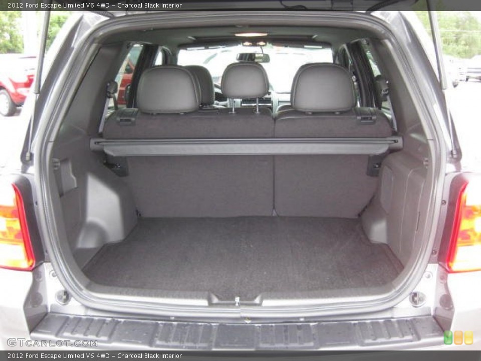 Charcoal Black Interior Trunk for the 2012 Ford Escape Limited V6 4WD #51854705