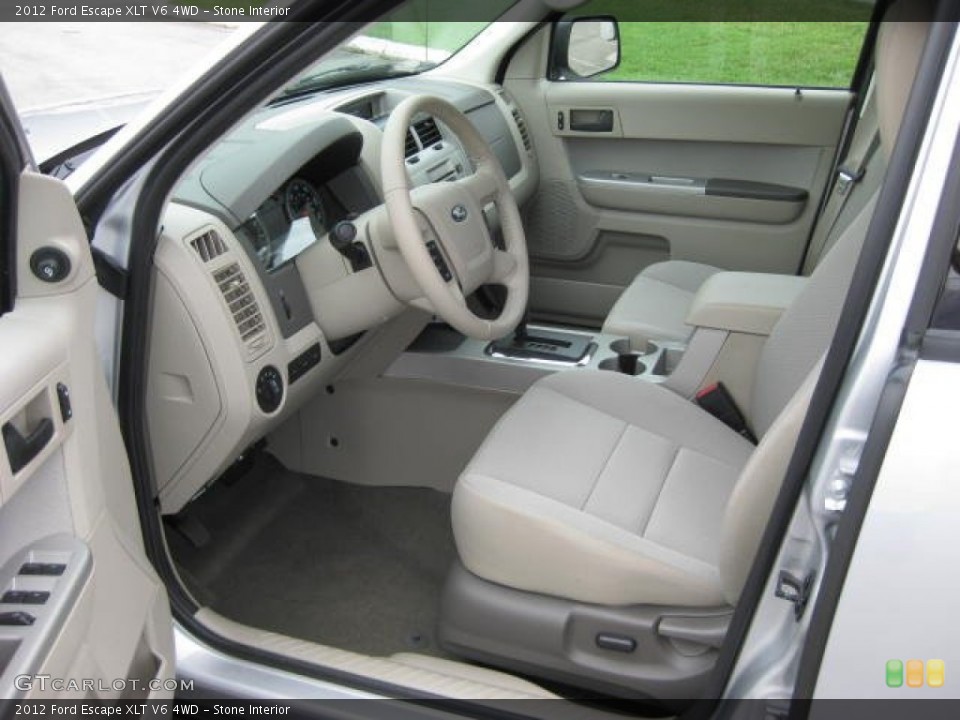 Stone Interior Photo for the 2012 Ford Escape XLT V6 4WD #51854876