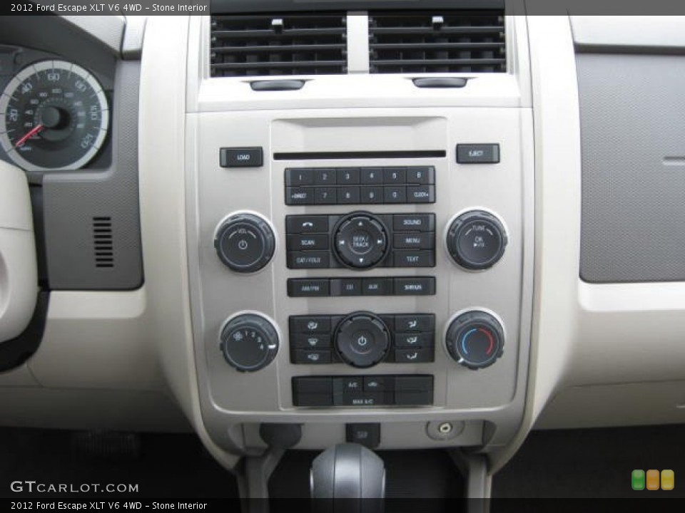 Stone Interior Controls for the 2012 Ford Escape XLT V6 4WD #51854948