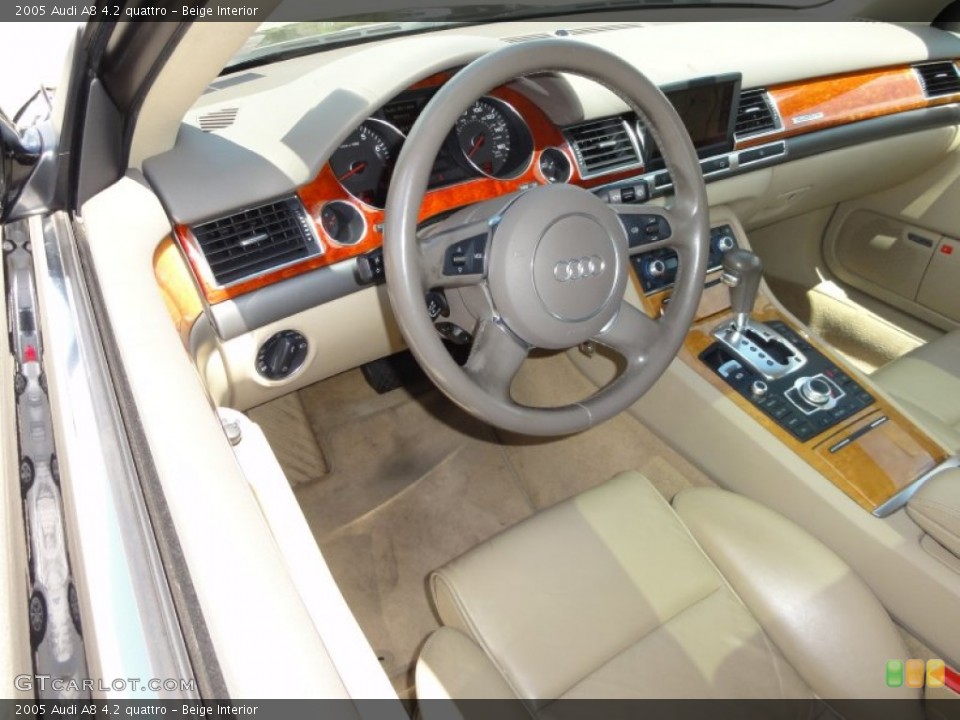 Beige Interior Photo for the 2005 Audi A8 4.2 quattro #51854999