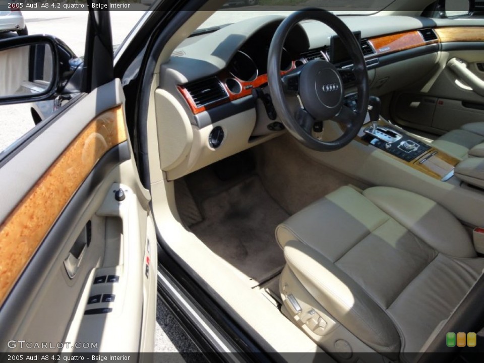 Beige Interior Photo for the 2005 Audi A8 4.2 quattro #51855002