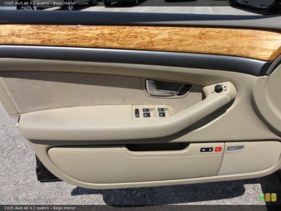 Beige Interior Door Panel for the 2005 Audi A8 4.2 quattro #51855005