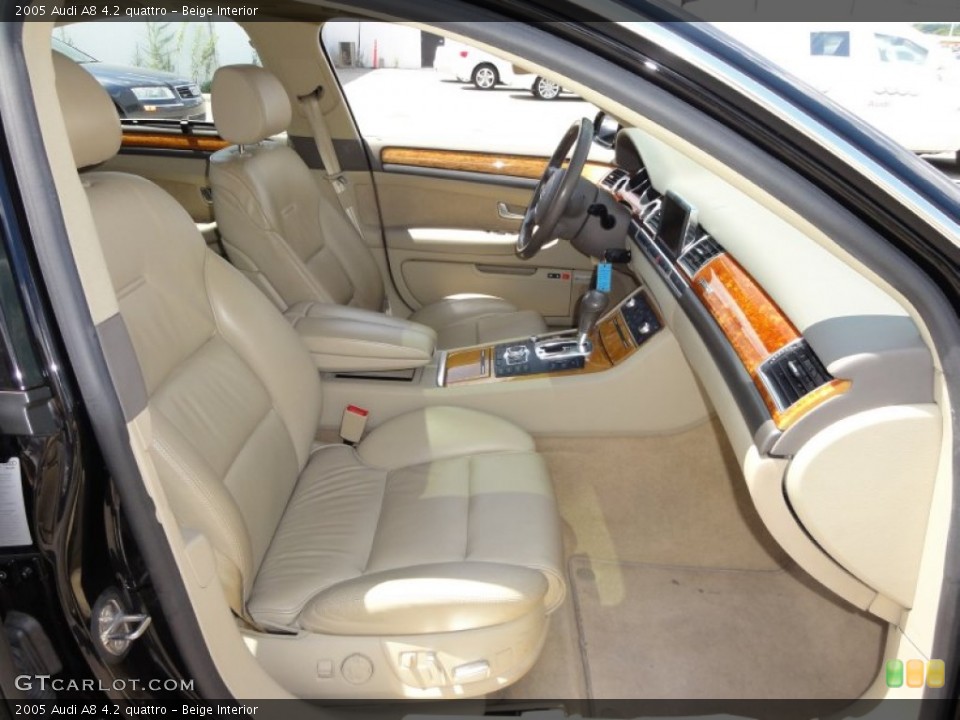 Beige Interior Photo for the 2005 Audi A8 4.2 quattro #51855023