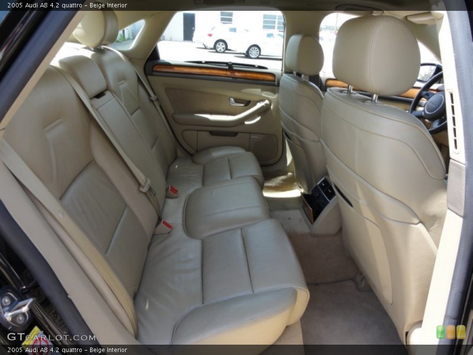 Beige Interior Photo for the 2005 Audi A8 4.2 quattro #51855038