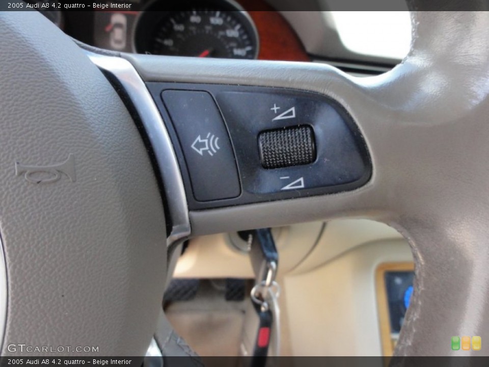 Beige Interior Controls for the 2005 Audi A8 4.2 quattro #51855113