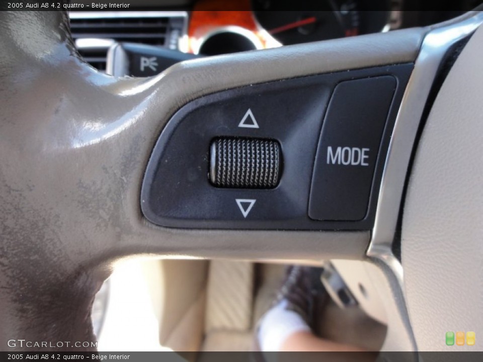 Beige Interior Controls for the 2005 Audi A8 4.2 quattro #51855116